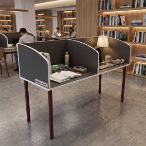 Modüler Çalışma Masası – Bölmeli Bireysel Çalışma ve Etüt Masası