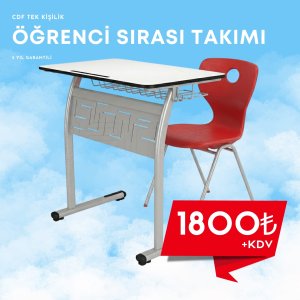 Okul Sıra ve Sandalye Takımında Dev Kampanya
